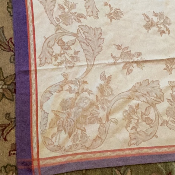 ⚜️ Les Tissages Tablecloth  FRENCH SCROLLED LUXURIOUS LINEN  100% COTTON - Picture 2 of 16